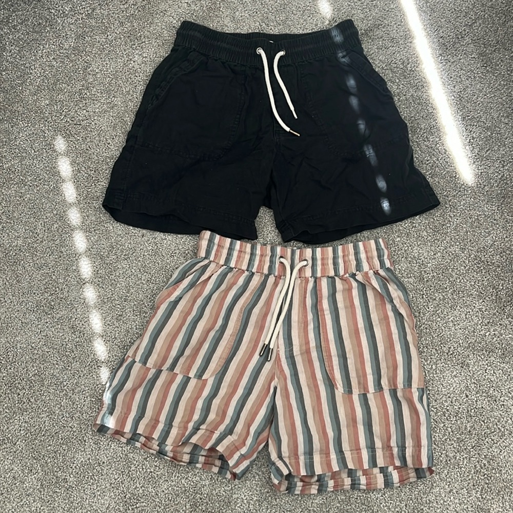 Pact XS Linen Bermuda Shorts